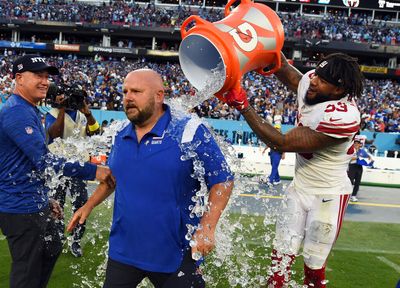 Giants players on Brian Daboll’s decision to go for two: ‘F-yeah’