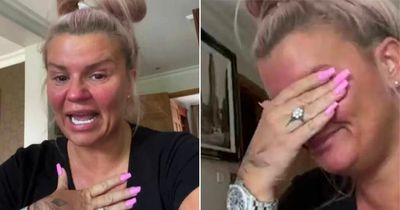 Kerry Katona in tears after undergoing hypnotherapy for mental health struggle