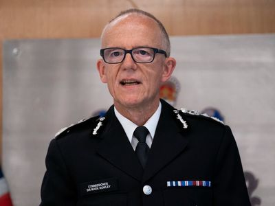 New Met Police commissioner Sir Mark Rowley swears oath to King on first day in post