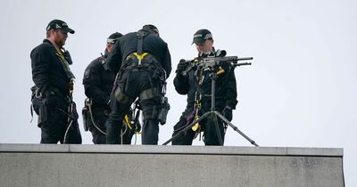 Edinburgh snipers spotted at Holyrood as Queen's coffin set to leave palace