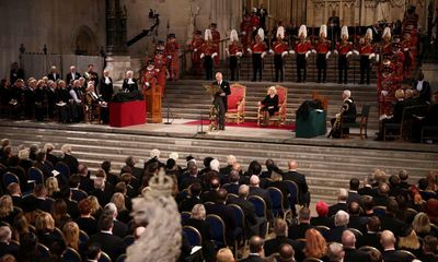 King Charles addresses parliament at Westminster Hall
