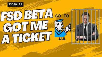 Tesla Driver Says FSD Ran A Stop Sign And Got Him A Ticket