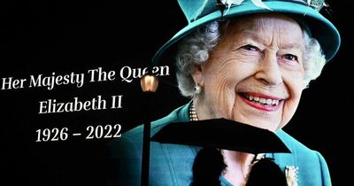 National one-minute silence for the Queen will be held at 8pm on Sunday