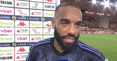 Alexandre Lacazette turns into 'Mickey Mouse' after completely losing voice in Lyon loss