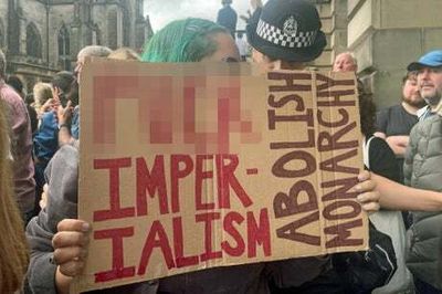 Woman who held ‘abolish monarchy’ sign outside King’s proclamation in Edinburgh charged