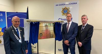 Plaque unveiled for brave garda killed in Dublin over 40 years ago
