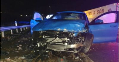 Scots 100mph driver who caused motorway pile-up then walked away jailed for 18 months