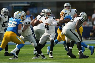 Raiders offensive line struggles in Week 1 loss to Chargers