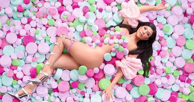 Kourtney Kardashian poses naked as she announces range of gummy vitamins