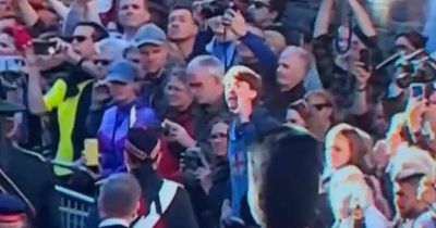 Lone Edinburgh heckler shouts 'sick old man' at Prince Andrew at Queen's procession