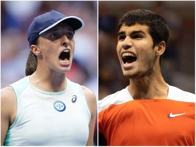 Carlos Alcaraz and Iga Swiatek enter history books with US Open wins