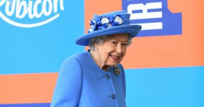 Photos showing time The Queen was all smiles on trip to famous Irn-Bru factory