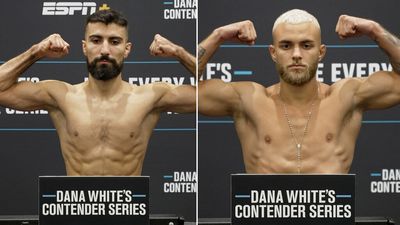 Dana White’s Contender Series 54 weigh-in results: All UFC hopefuls on point