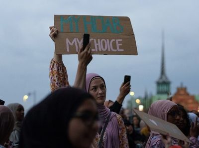 Hijab ban proposal sparks debate, protests in Denmark