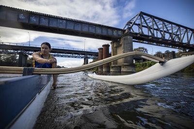 From Ngāruawāhia to London - in a waka