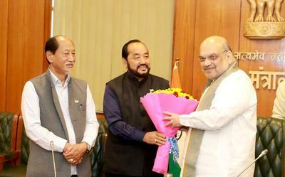 Naga delegation meets Amit Shah, pushes for revival of talks