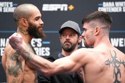 Photos: Dana White’s Contender Series 54 weigh-ins and faceoffs