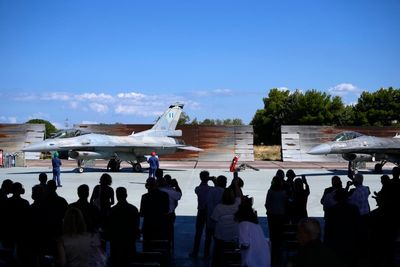 Greece gets first 2 upgraded F-16s out of a total 83