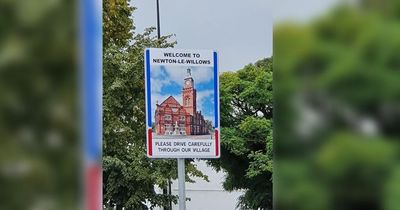 Anger over 'homemade' sign put up on high street