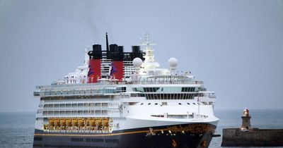 Disney Magic cruise ship returns to Portland Harbour