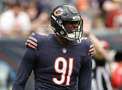 Bears rookie Dominique Robinson shares how he beat Trent Williams for a sack