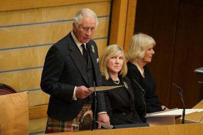 King Charles recites Robert Burns during address to the Scottish Parliament