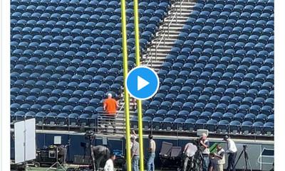 Nathaniel Hackett runs stadium steps before first game as NFL head coach