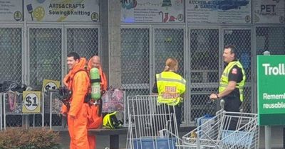 'Sore throats' and suspected chemical spill shutdown shopping area for two hours