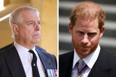 Prince Harry banned from wearing military uniform at Queen's vigil but Prince Andrew allowed