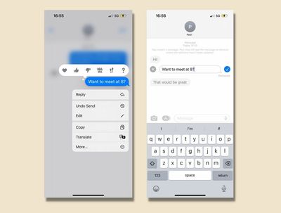 iPhone users can now edit and unsend text messages (but only to other iPhone users)