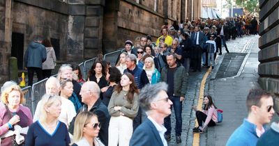 72-year-old slept on Edinburgh bench overnight to be first in queue to see Queen
