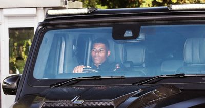 Marcus Rashford arrives at Carrington as Manchester United handed triple fitness boost