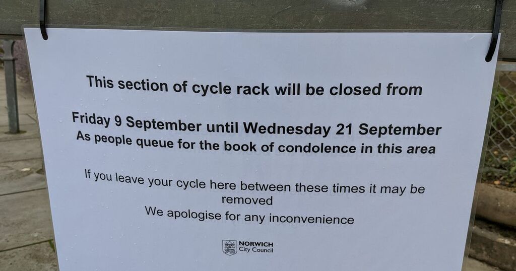 Cyclists baffled as bike racks CLOSED with 'very…