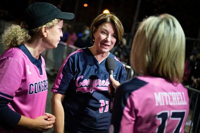 ‘One night a year’: Softball game gets personal for Sen. Amy Klobuchar - Roll Call