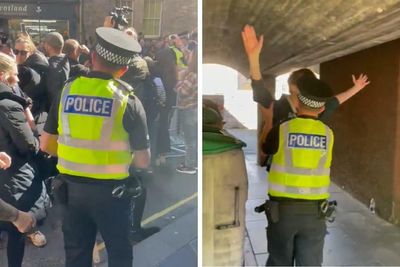 Man charged over 'heckling Prince Andrew' on Royal Mile during Queen's funeral procession