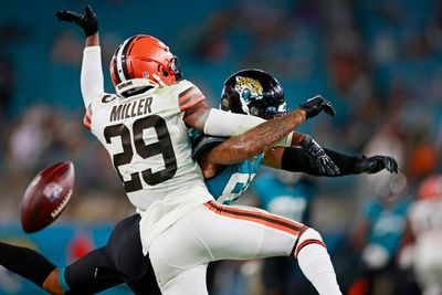 Browns waive CB Herb Miller day after recovering Felton’s fumble