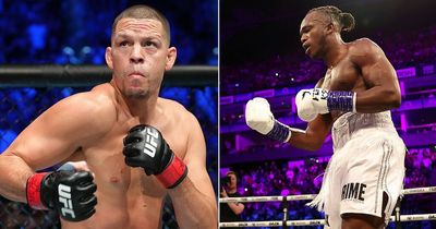 KSI could attempt to beat rival Jake Paul to fight with UFC legend Nate Diaz