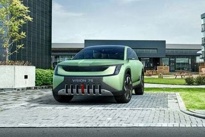 Skoda 7S concept car shows off futuristic look for electric SUV