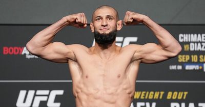 Khamzat Chimaev was vomiting and passing out during weight cut for UFC 279