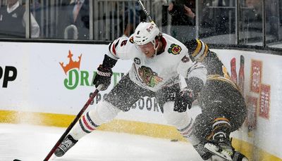 Blackhawks defenseman Jake McCabe out 10-12 weeks after spine surgery