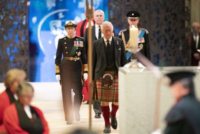 King’s royal tartan worn at Queen’s vigil was sign of love for Scotland – expert