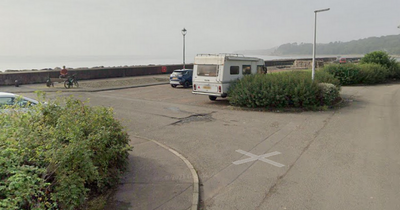 Body of woman found in camper van in Scots car park as cops probe death