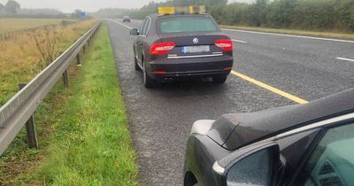 Taxi driver pulled over, arrested and charged for dangerous driving by gardai