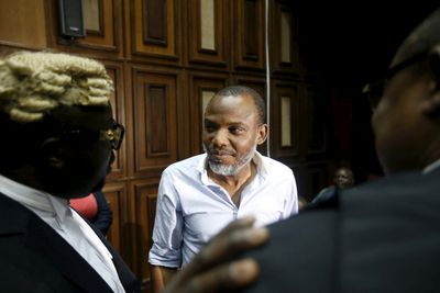 Nigerian separatist leader challenges terrorism charges, court reserves ruling