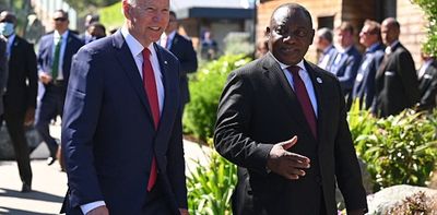 Joe Biden and Cyril Ramaphosa: finding common ground amid divisions at home and abroad