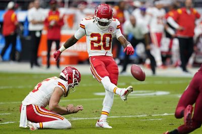 What was Chiefs S Justin Reid’s field goal range in Week 1?