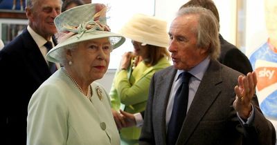Queen refused to let Sir Jackie Stewart drive her and instead took F1 legend for a spin