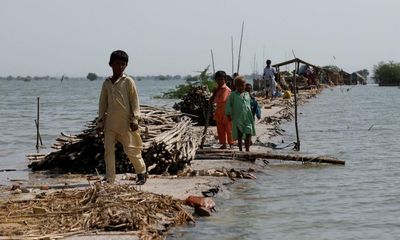 ‘We are drowning’: Pakistan floods push toxic lake over edge