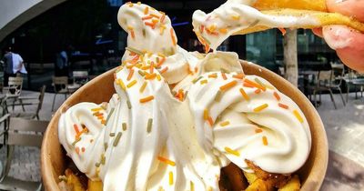 Salt & Pepper chips with soft serve ice cream?! Would you try this new Manchester fast food craze?