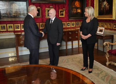 King Charles thanks Sinn Fein's O'Neill for 'incredibly kind' words